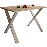 MID.YOU jedilna miza xona, hrast, srebrna | Shoptok.si