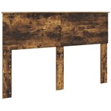  Okvir za krevet s uzglavljem Dimljeni hrast 150 x 200 cm - Dimljeni hrast 150 x 200 cm | shoptok.hr