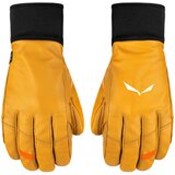 Salewa Rokavice Full Leather Glove 27288-2501 Oranžna | Shoptok.si