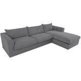 Scandic Temno siva kotna sedežna garnitura (desni kot) Asgard – | Shoptok.si