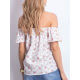 Factory Price Blouse-270-BZ-111580.00X-white-pink | Shoptok.si