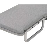 In okretna stolica sofa krevet od tkanine svjetlosivi | shoptok.hr