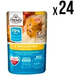 kesica za mačke junior piletina 100g x24 komada ( 5883 )