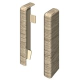 Egger Zaključni pokrov Cubical (Medeni hrast, 2 kos, Ustrezno za: Cubical zaključne letve 14 x 58 mm) | Shoptok.si