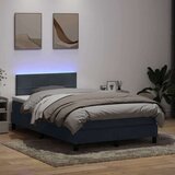 vidaXL Box Spring krevet s madracem tamno sivi 120x220 cm baršun | shoptok.hr