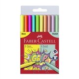 Faber-Castell Flomasteri Grip, 10 komada, ergonomski | shoptok.hr