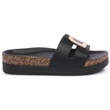 Laura Biagiotti Natikači BLACK Črna | Shoptok.si
