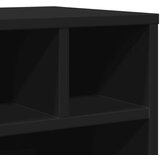 vidaXL Stalak za pisač s kotačima crni 41x32x34,5 cm | shoptok.hr