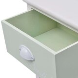 vidaXL Elegantna francoska omarica s 4 predali les, (20618581) | Shoptok.si