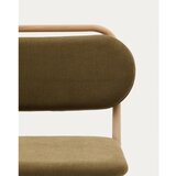 Kave Home Zelena fotelja od šenila Helda – | shoptok.hr