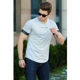 Madmext Gray Men's T-Shirt 4451 Cene