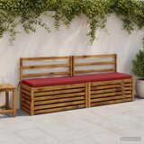  Jastučići za klupe SOEST 2 kom. 100% poliester Crvena | Shoptok.si