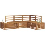  Set vanjskih sofa 4 Komad Prirodna Čvrsto drvo akacije | Eponuda.ba