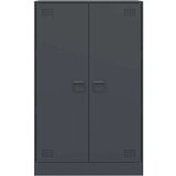  Komoda antracit 67 x 39 x 107 cm čelična | shoptok.hr