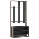 Hanah home Stalak za cipele 90x180x36cm Antracit-Krem | Eponuda.ba
