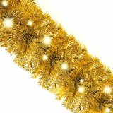  Božićna girlanda s LED svjetlima 10 m zlatna | shoptok.hr