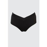 Trendyol Ženski donji deo kupaćeg kostima High Waist crna | bela Cene