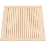  Vrata za omarico z letvicami 2 kosa 61,5x59,4 cm trdna borovina, (21413363) | Shoptok.si