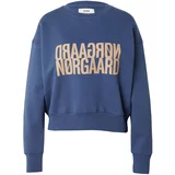 MADS NORGAARD COPENHAGEN Sweater majica 'Tilvina' bež / mornarsko plava