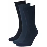 Defacto Men's Cotton 3-pack Socks