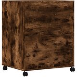  Stalak za pisač s kotačima boja hrasta 60 x 48 x 74 cm | shoptok.hr