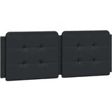 vidaXL Okvir za krevet s uzglavljem crni 120 x 200 cm od umjetne kože | shoptok.hr