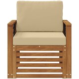  Set vanjskih sofa Čvrsto drvo akacije i poliester | shoptok.hr