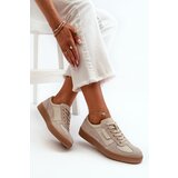 Kesi Women's leather sneakers grey Vinceza | ePonuda.com