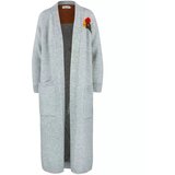 Pri Long cardigan sweater bird print cashmere GRACE | shoptok.hr