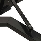 vidaXL Snežni plug za viličarja 200x48 cm črn | Shoptok.si