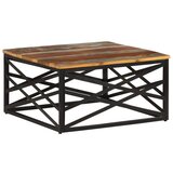 Stolić za kavu 68 x 68 x 35 cm od masivnog obnovljenog drva | shoptok.hr