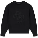 Puloverji Ls Cn Evelyn Triangle Logo Swt Črna