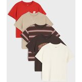 Sinsay Pamučne loose majice s printom 5 pack | shoptok.hr