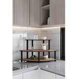 Hanah home kuhinjska polica countertop walnut | ePonuda.com