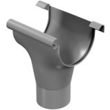 Marley Nastavak za žlijeb (Sive boje, Nazivna širina pribora oluka: 125/100 mm) | shoptok.hr