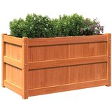 Vrtna sadilica voštano smeđe boje 90 x 50 x 50 cm od borovine | shoptok.hr
