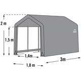 ShelterLogic - Skladišni šator - 5 4m² - 180x300cm | BRANDED IN THE USA | shoptok.hr