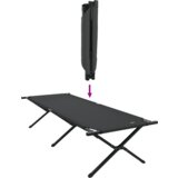 vidaXL Sklopiva Sjedala za Sunce 2 kom s Torbom Crna 600D Oxford Tkanina | shoptok.hr