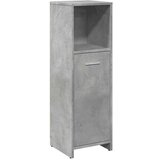 Furnova Kopalniška omarica betonsko siva 30x30x95 cm iverna plošča, (21947187) | Shoptok.si