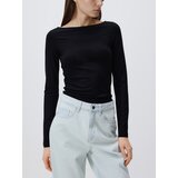 Reserved Bluza od mješavine viskoze - crno | shoptok.hr
