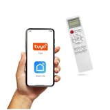  hibridna solarna klima 5kW tuya wi-fi bela + daljinski upravljač | Eponuda.com