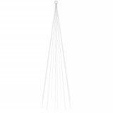  Božićno drvce na stijegu 310 LED žarulja tople bijele 300 cm | shoptok.hr