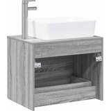  Set namještaja za kupaonicu Siva Sonoma Konstruirano drvo 62.5 x 44.5 x 50 cm | shoptok.hr