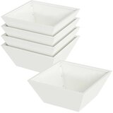 Vrtna saksija 5 pcs Bijelo 40 x 40 x 15 cm Čelična vrata | shoptok.hr