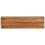  Konzolna miza 110x30x75 cm trden akacijev les in železo, (21242658) | Shoptok.si