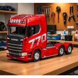 Kamion na daljinsko upravljanje Scania Huina 1501 1:18 - crveni | shoptok.hr