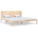  Posteljni okvir iz trdne borovine 200x200 cm, (20646911) | Shoptok.si