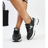 Gemre Black sneakers with thicker sole Cettina | Shoptok.si