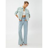 Koton Crop Tweed Jacket With Pockets Buttons | shoptok.hr