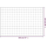 vidaXL Obtežena odeja svetlo krem 122x183 cm 5 kg blago | Shoptok.si